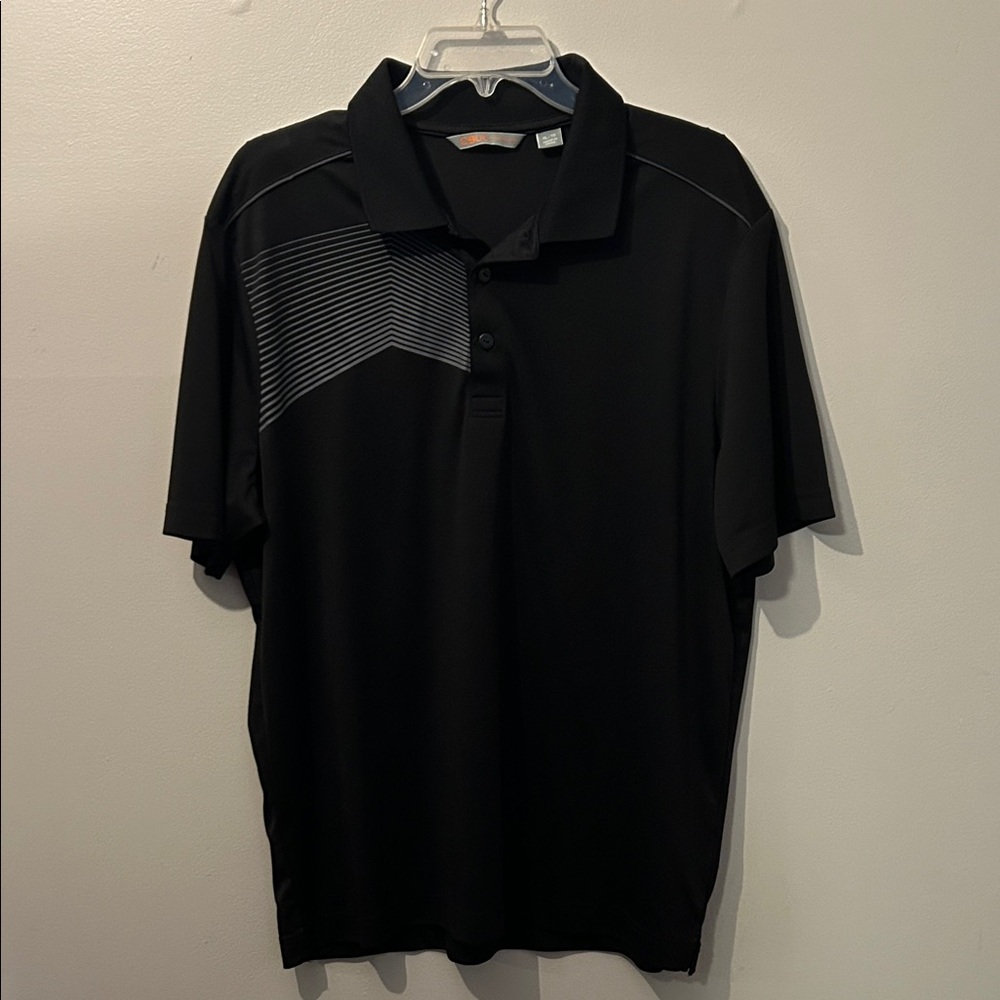 Men's XL Cutter and Buck Black Polo Shirt